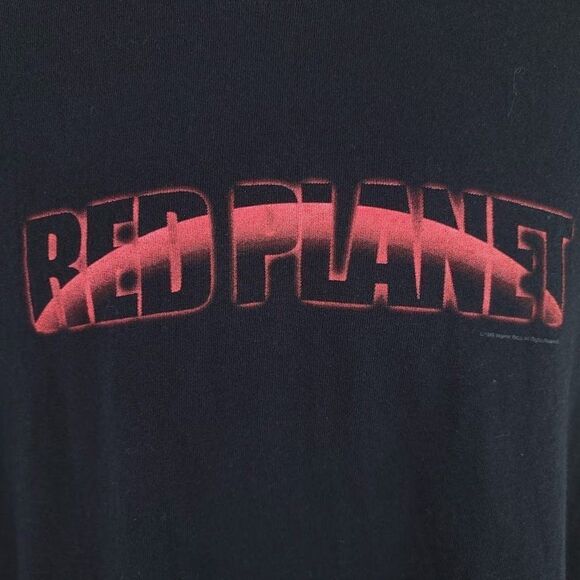 Red Planet Movie T Shirt Vintage 90s 1999 Y2K 2000 Sci Fi Val Kilmer Made In USA - Picture 2 of 7